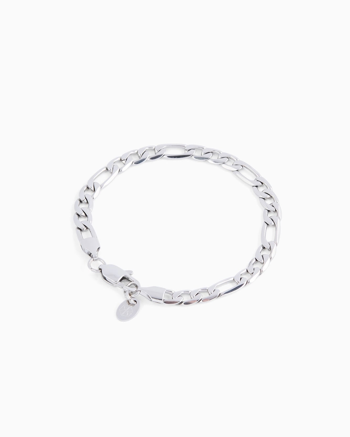 Figaro Bracelet (Silver) 6mm