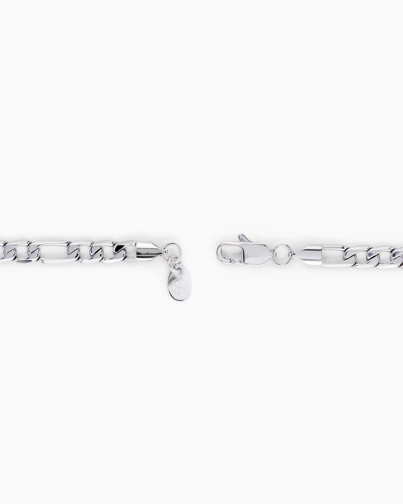 Figaro Bracelet (Silver) 6mm