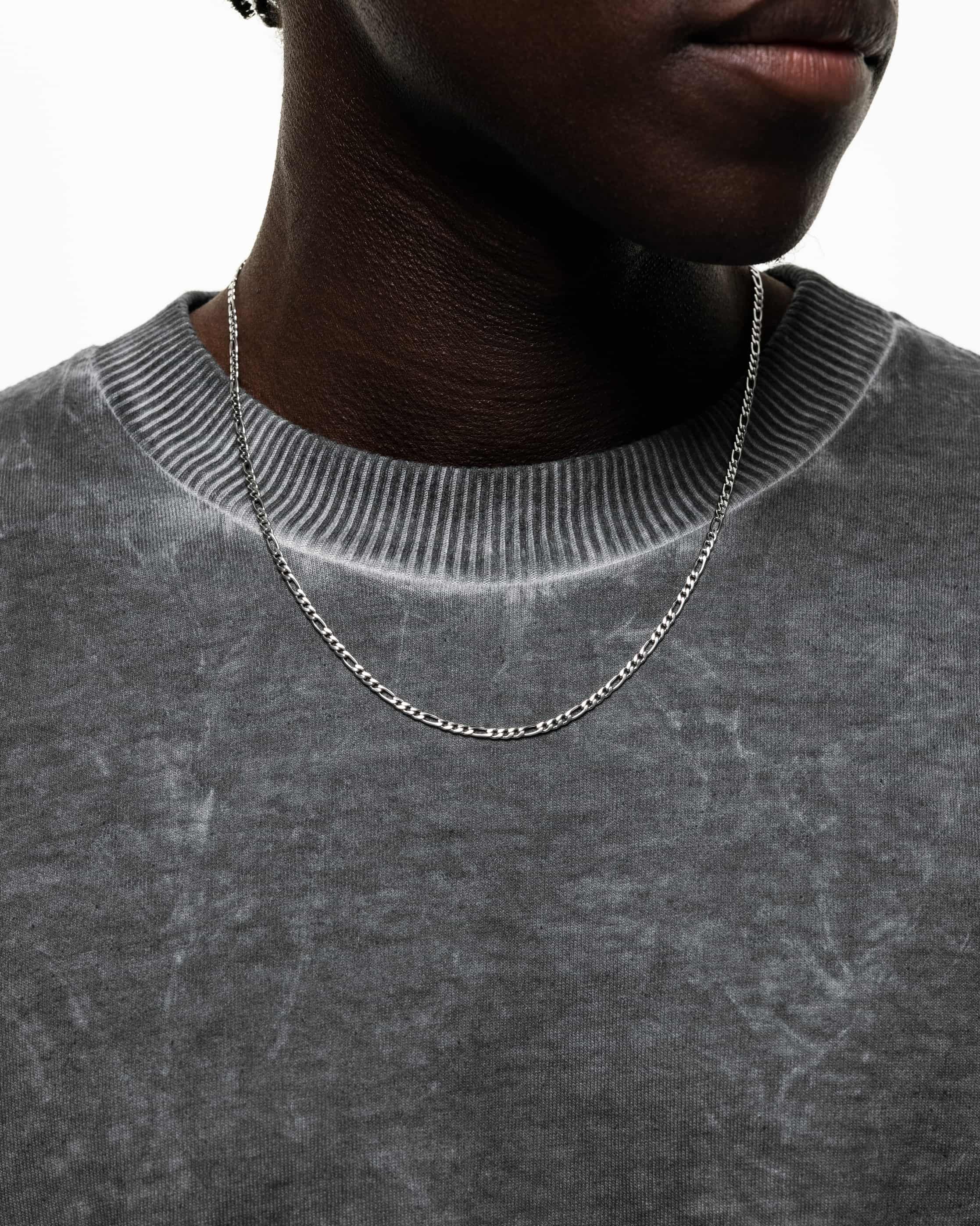 Figaro Chain (Silver) 3mm