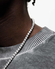 Tennis Chain (Silver) 5mm