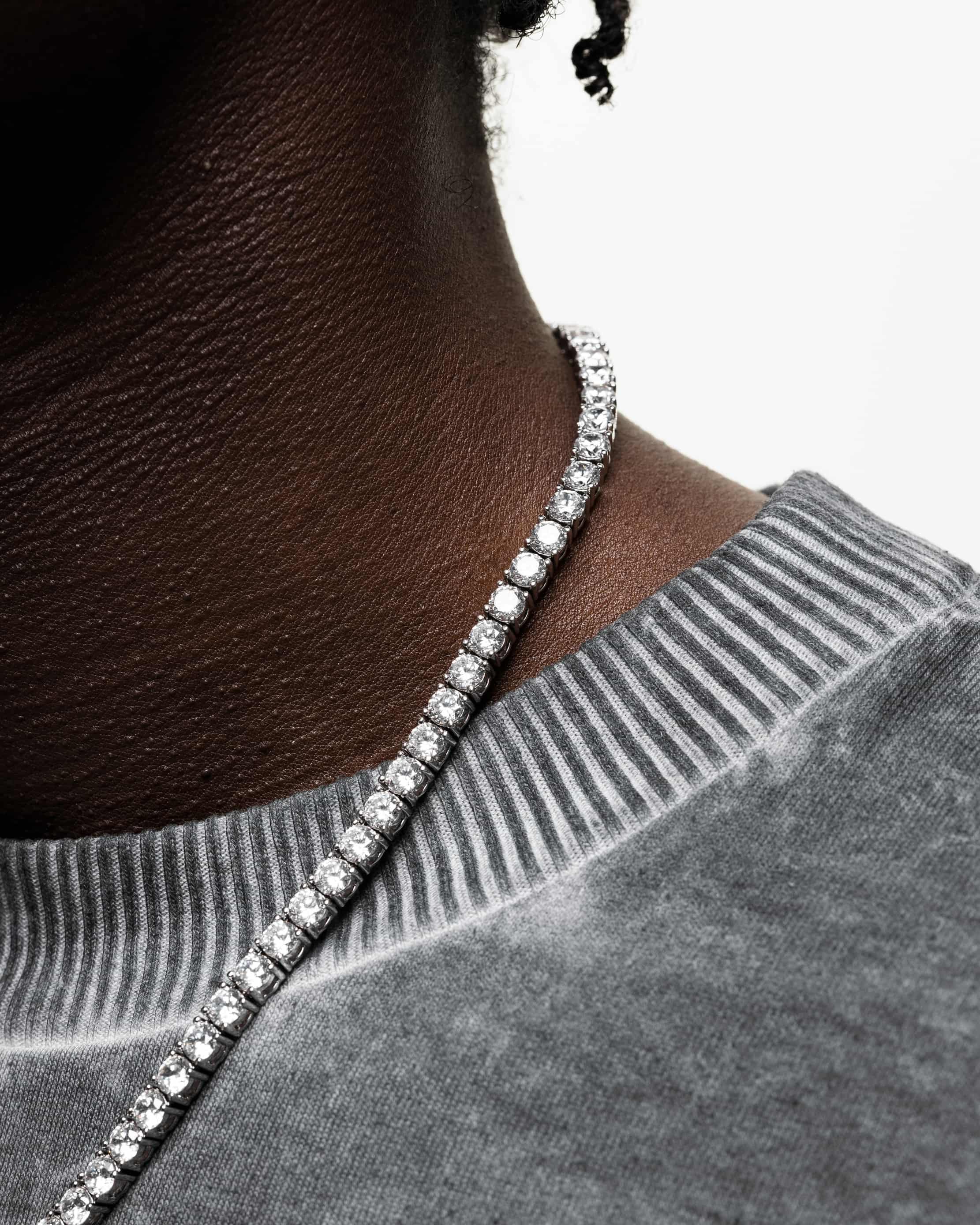 Tennis Chain (Silver) 5mm