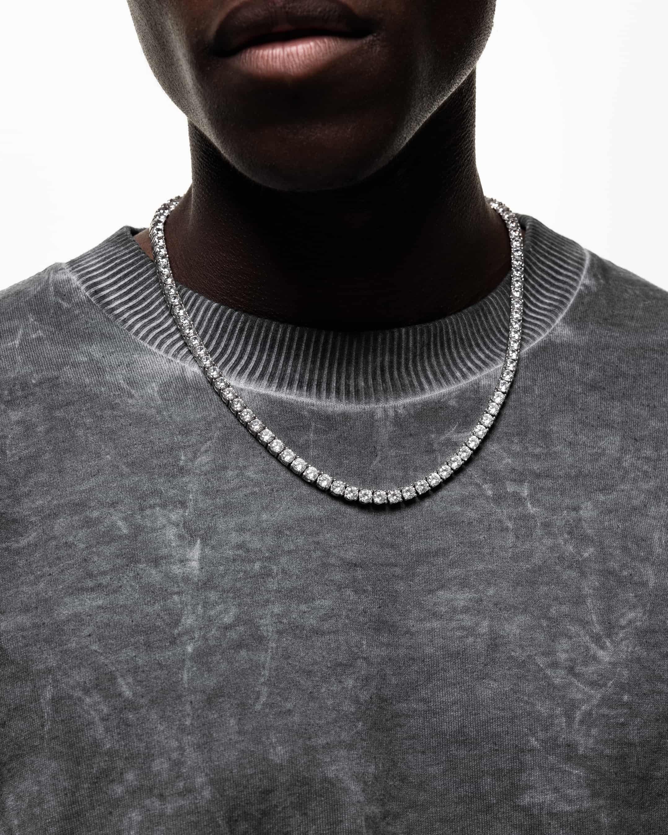 Tennis Chain (Silver) 5mm