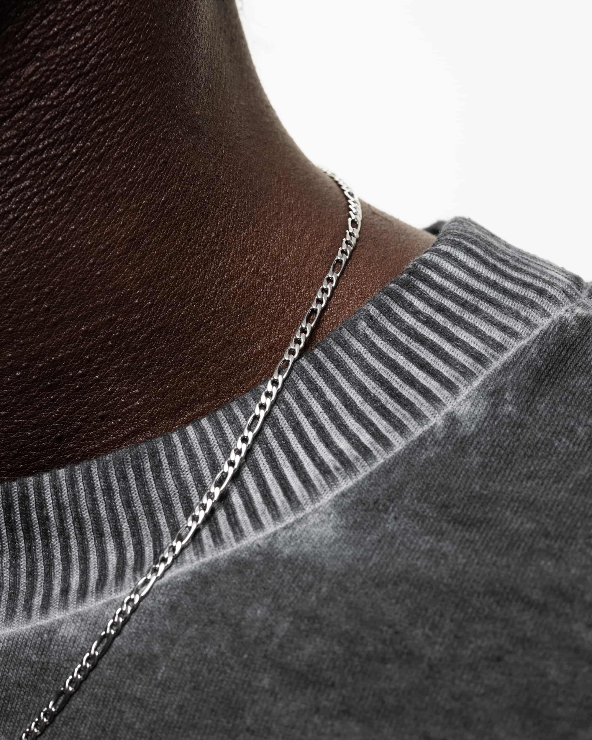 Figaro Chain (Silver) 3mm