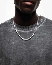 Tennis Chain (Silver) 5mm