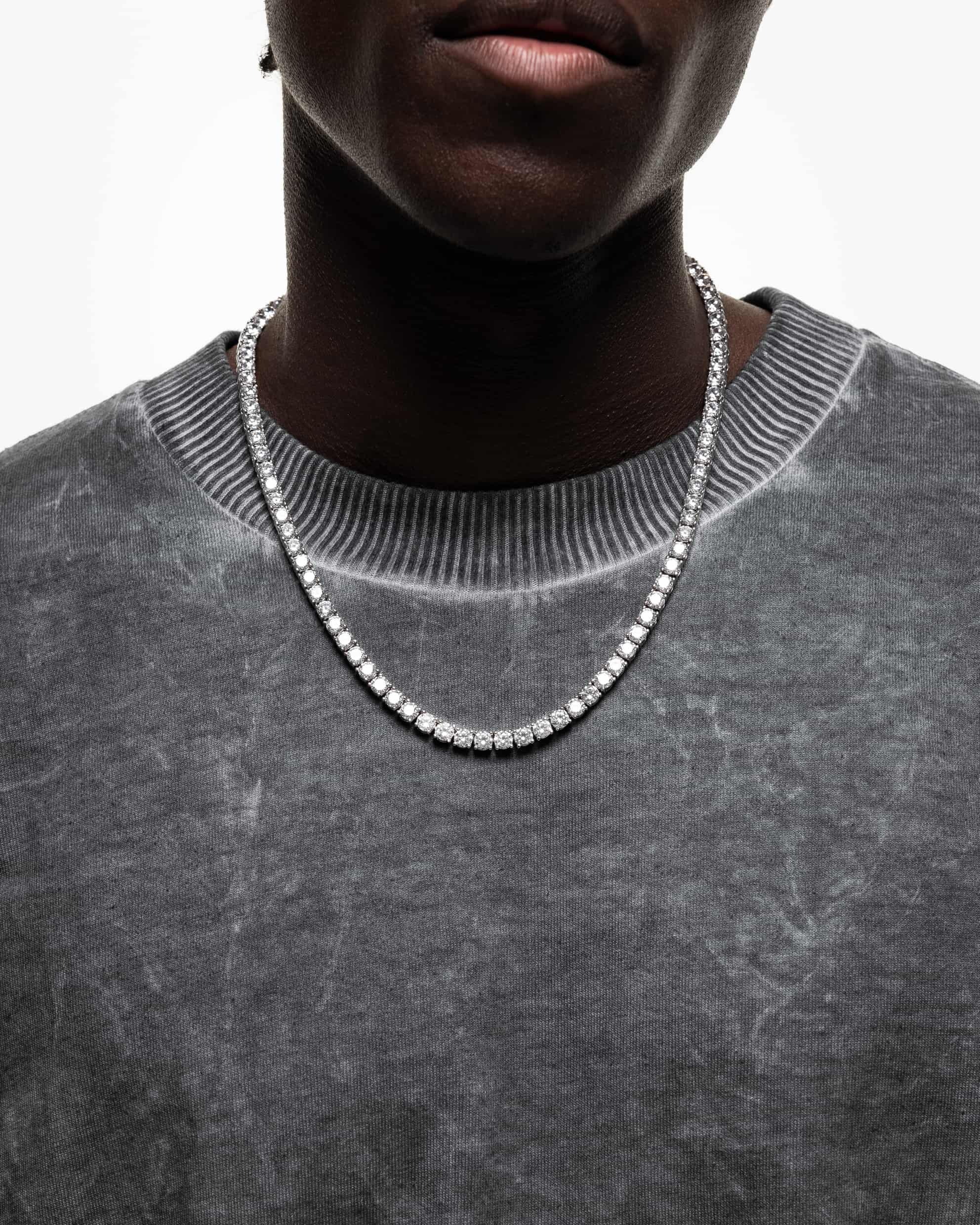 Tennis Chain (Silver) 5mm