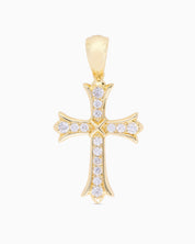 Iris Cross (Gold) Iced