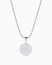St Chris Pendant & Chain (Silver)