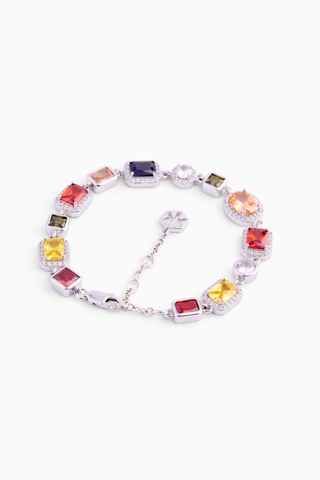 The Gem Bracelet (Silver)